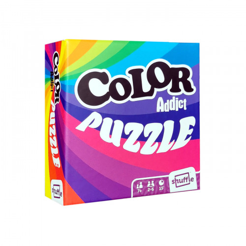 Joc de carti Color Addict Puzzle, pentru 2-6 jucatori cu varsta peste 7 ani